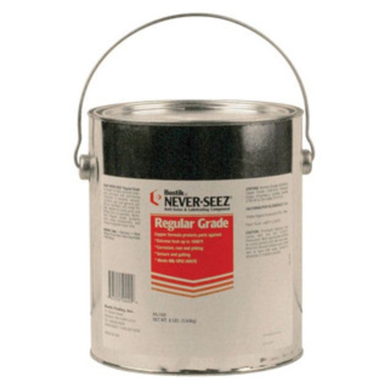 Bostik Never-Seez Regular Copper Grade Anti-Seize, 8 lb. Flat Top