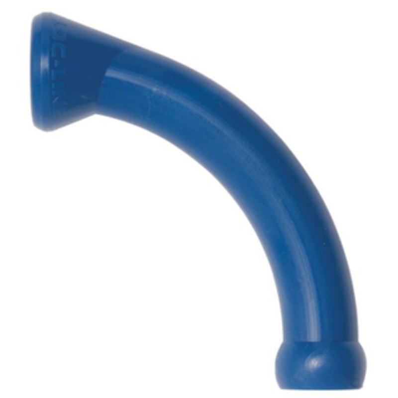 Loc-Line 1/4 Extended Elbow Fittings, 4 Pieces, 1/4 Inside Diameter – 41491
