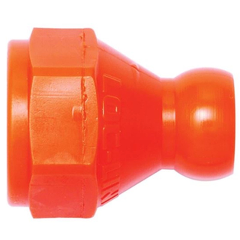Loc-Line  3/8 Flare Nut Adapter Pack, 4 Pieces, 1/4 Inside Diameter – 41412