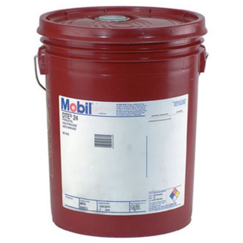 Mobil DTE 24 Hydraulic Fluid 98A481, 5 Gallons