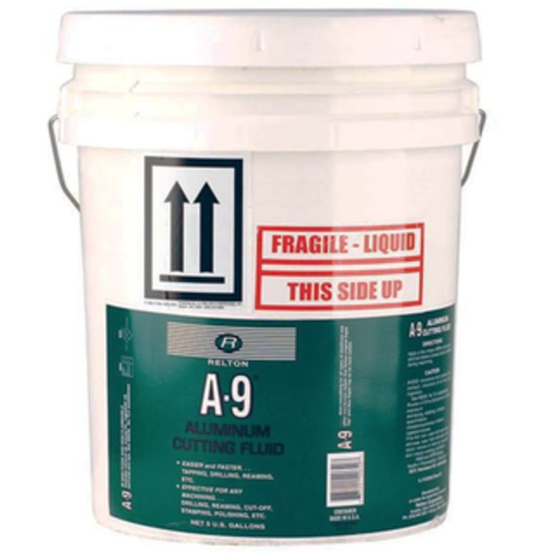 Relton A-9 Aluminum Cutting Fluid, 5 Gallon Pail – 05G-A9