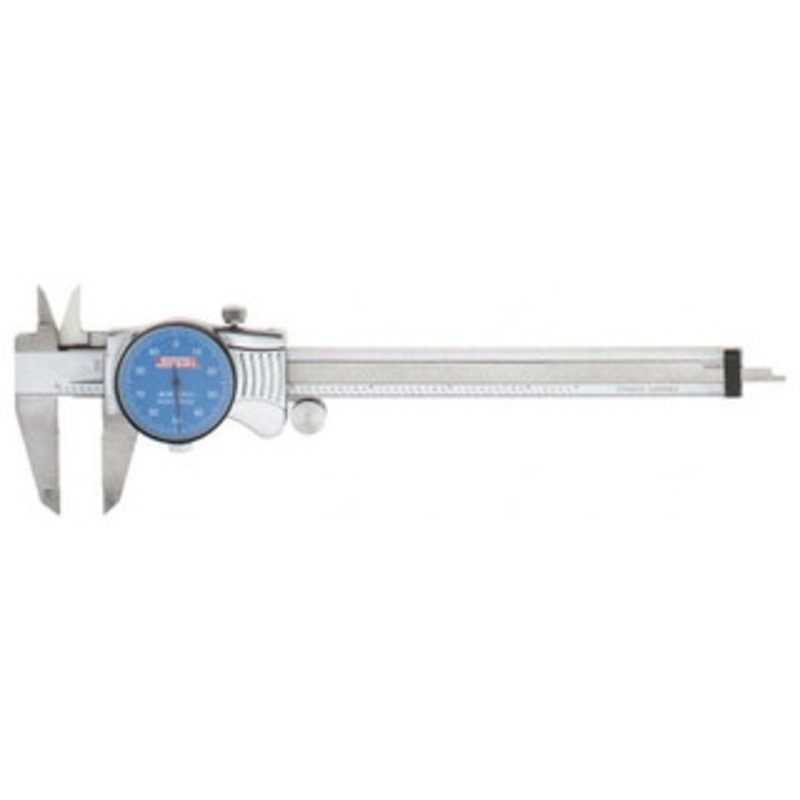 SPI Dial Caliper, Extra Smooth Movement, 0-6, Blue Dial – 17-988-7