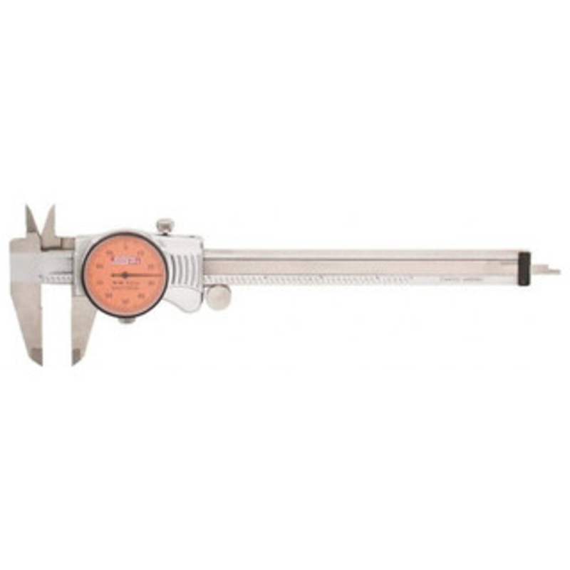 SPI Dial Caliper, Extra Smooth Movement, 0-6, Orange Dial – 17-985-3