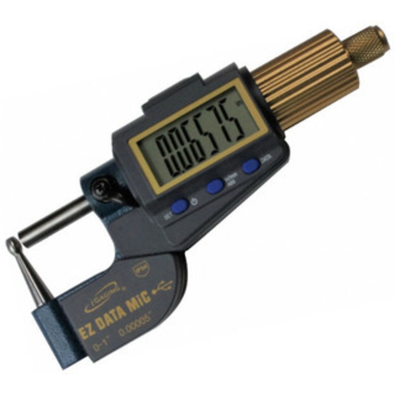 iGaging 0-1 iP54 EZ Data Electronic Digital Tube Micrometer – 35-054-UT1