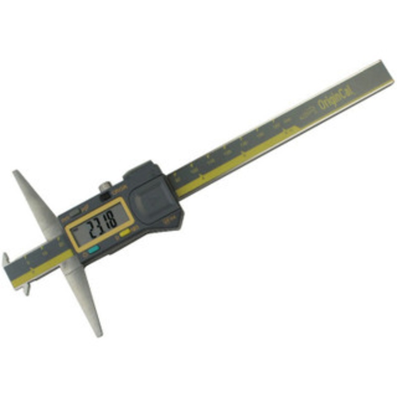 iGaging OriginCal Absolute Origin IP54 Depth Digital Caliper, 0-8 – 100-700-D08