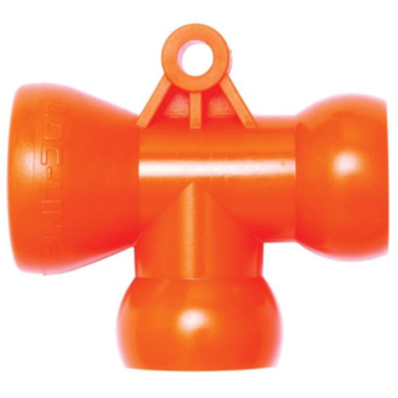 Loc-Line 1/2 T-Fittings, 2 Pieces, 1/2 Inside Diameter – 51825