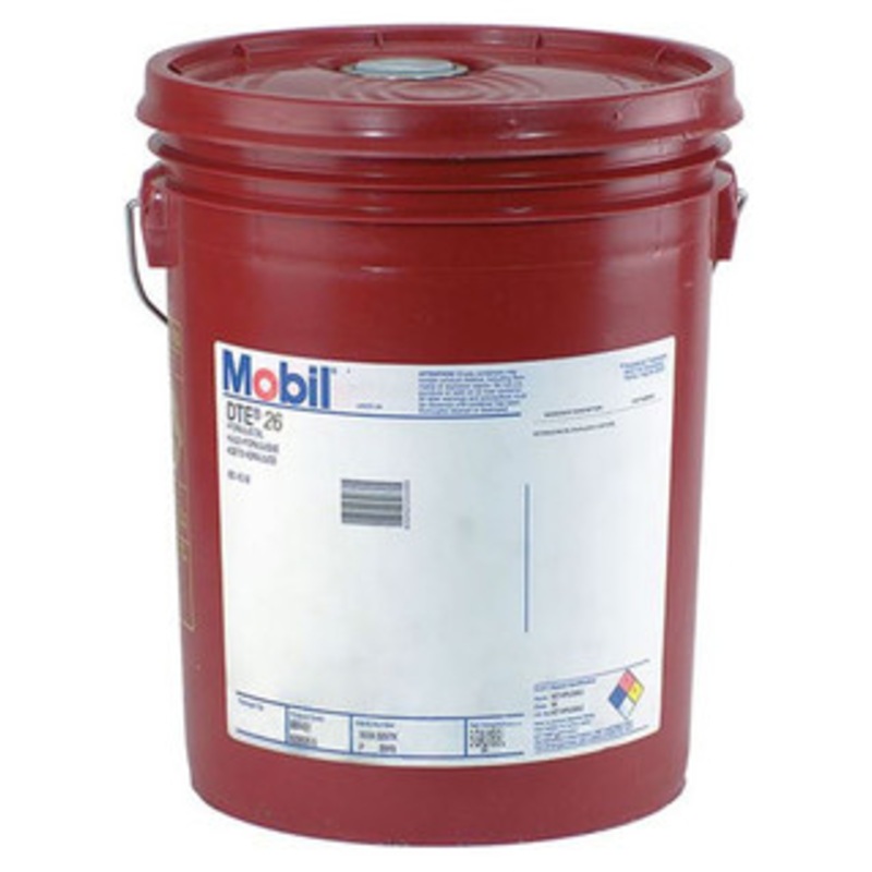 Mobil DTE 26 Hydraulic Fluid 98K303, 5 Gallons