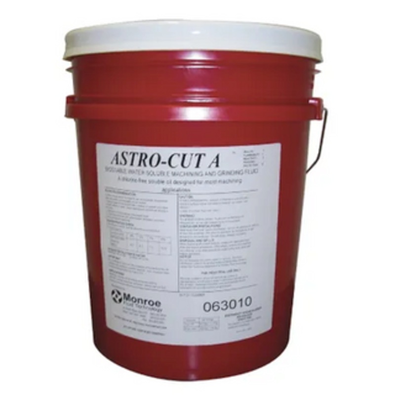 Monroe Fluid Technology Astro-Cut A 5 Gallon Container Medium to Heavy Duty Machining Soluble Cutting Coolant – 34-050