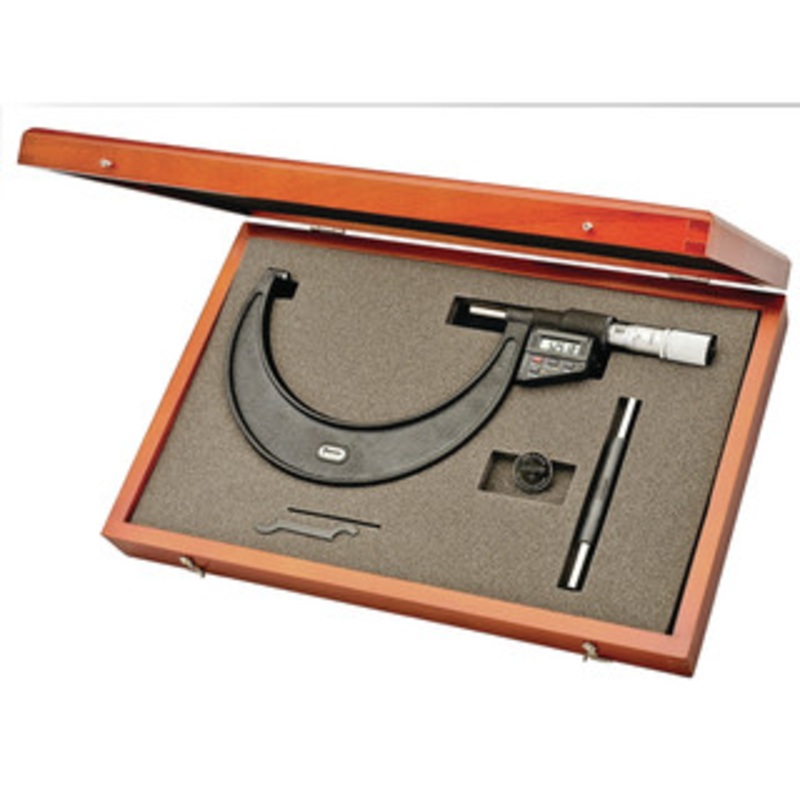 Starrett Electronic Micrometer, Friction Thimble, w/Data Output, EDP 64245, 5-6 – 733XFLZ-6