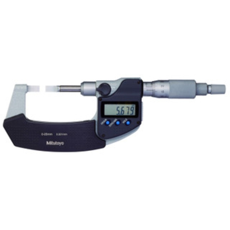 Mitutoyo Digital Blade Micrometer, 0-25mm, Type C (Carbide Tipped) – 422-270-30