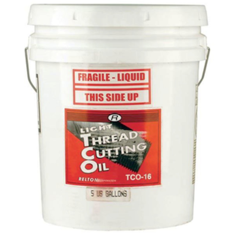 Relton TCO-16 Light Thread Cutting Oil, 5 Gallon Pail – 05G-TCO16
