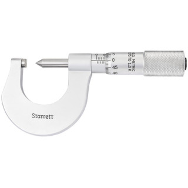 Starrett Screw Thread Micrometer, 0-25mm, EDP 56324 – 575MDP
