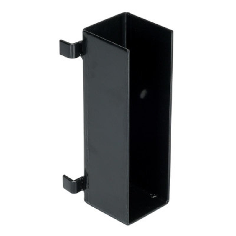 Steel U-Bracket For Dropin Guard Rail, System, Black