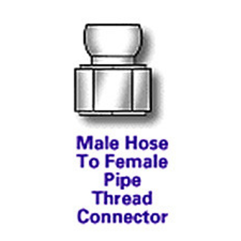 Cedarberg 1/2 System Connectors, 1/2 FPT pack of 4 Male Hose to Female Pipe – 8550-188