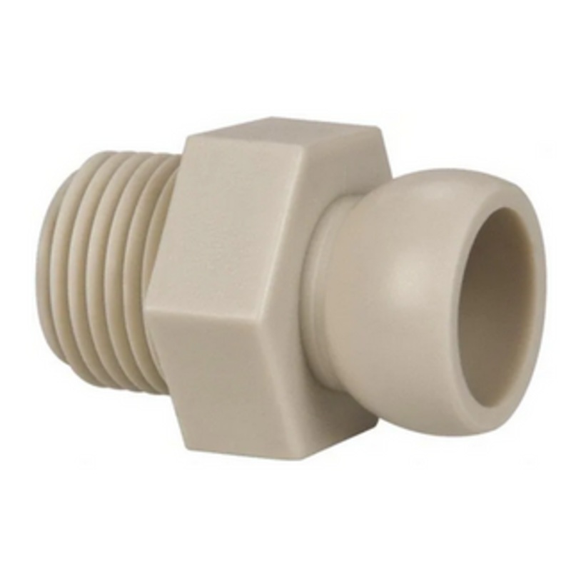 Cedarberg 1/2 System Connectors, 1/2 NPT pack of 4 Male Hose to Male Pipe – 8450-18