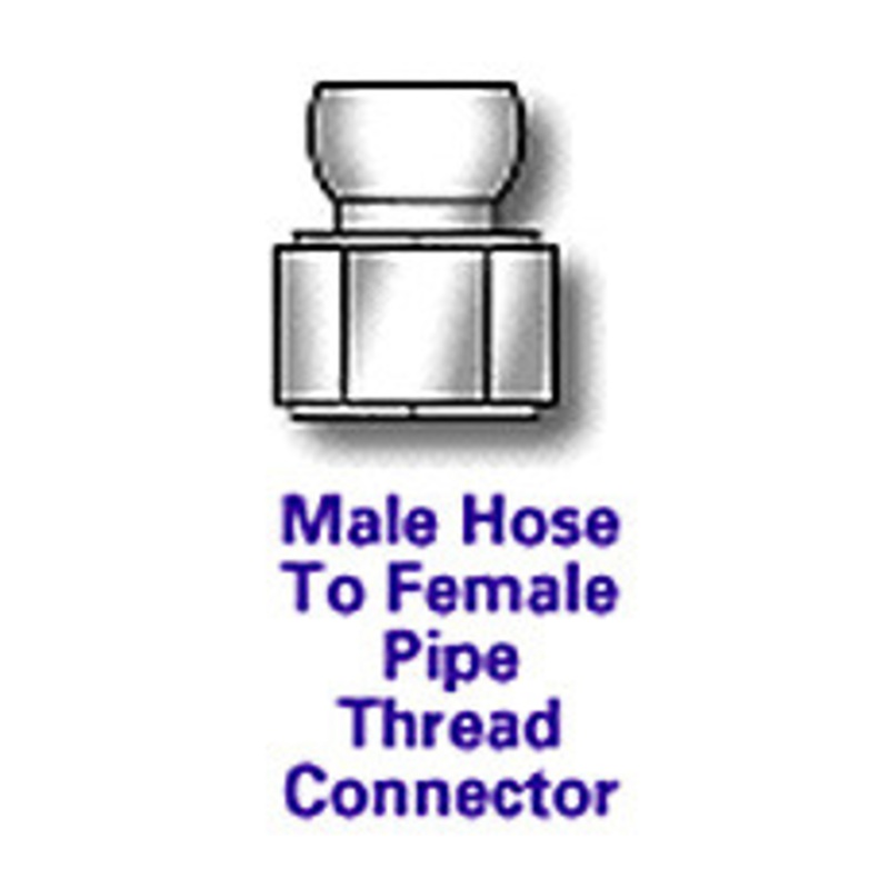Cedarberg 1/4 System Connectors, 1/8 FPT pack of 4 Male Hose to Female Pipe – 8525-199