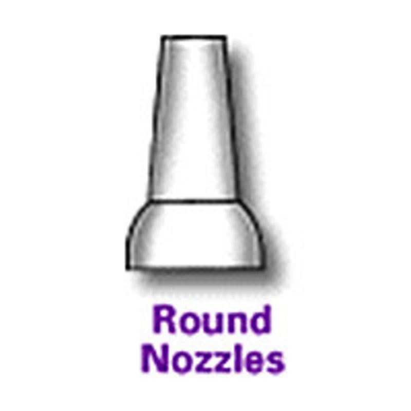 Cedarberg Nozzles (For 1/4 Systems), 1 each of 1/16, 1/8, 1/4 round & 1 flare – 8425-13