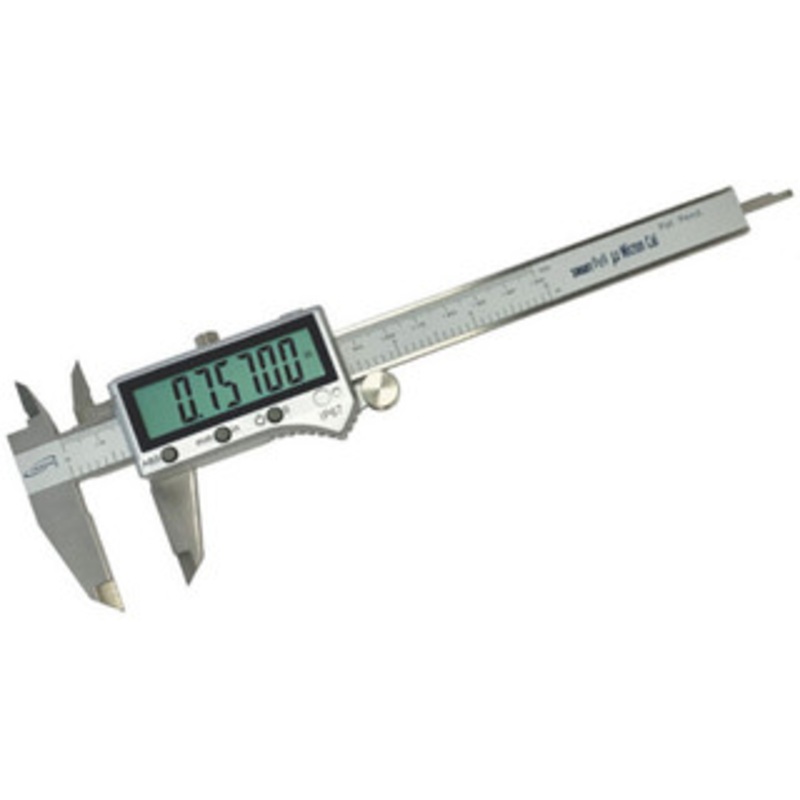 iGaging IP67 Micron Digital Display Caliper, 0-8/0-200mm – 100-800-BM08