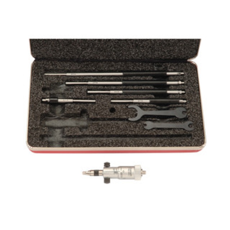 Starrett Solid-Rod Inside Micrometer Set, 2-8, EDP 50542 – 124AZ