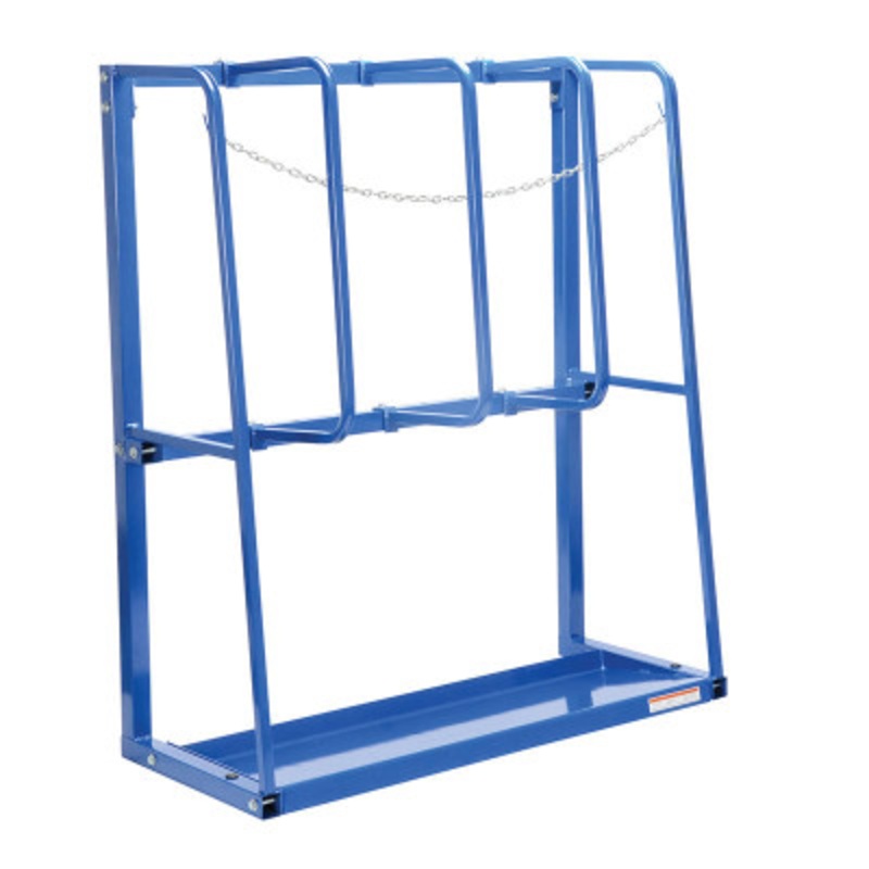 Steel Expandable Vertical Bar Rack 59in, 4000 lb., Blue