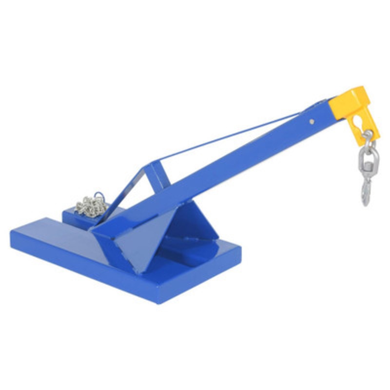 Steel Fork Pocket Bulk Bag Lifter, 1k Capacity, Blue