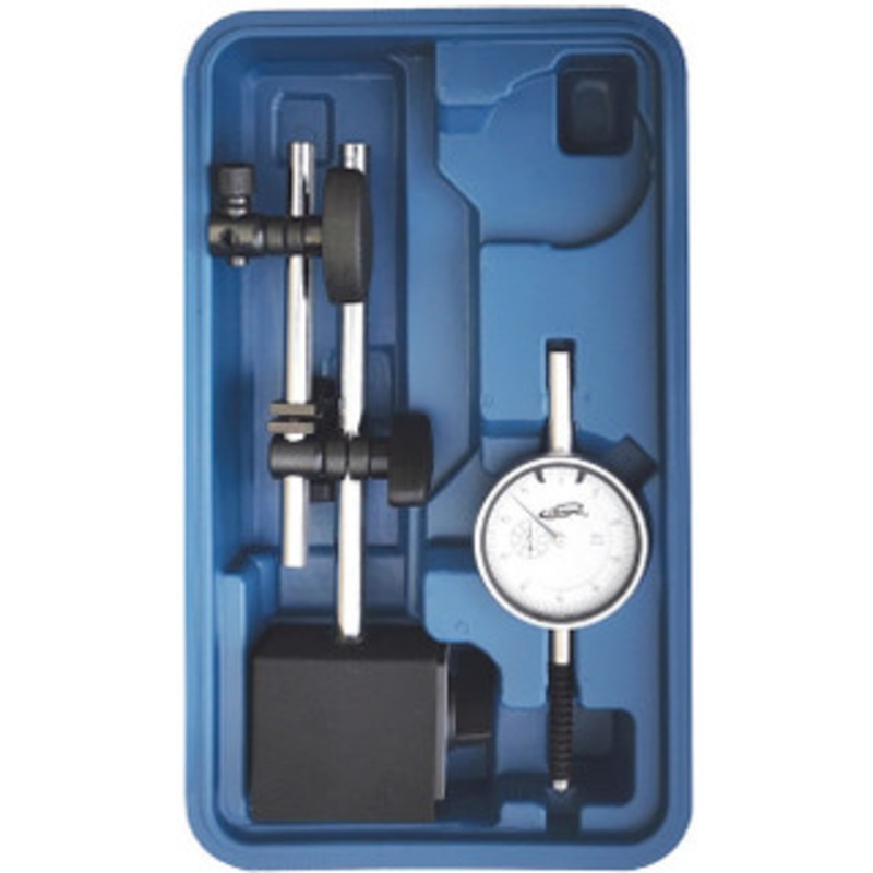 iGaging iP65 Dial Indicator, Fine Adjustment Arm, Mag Base Set – 34-107-I