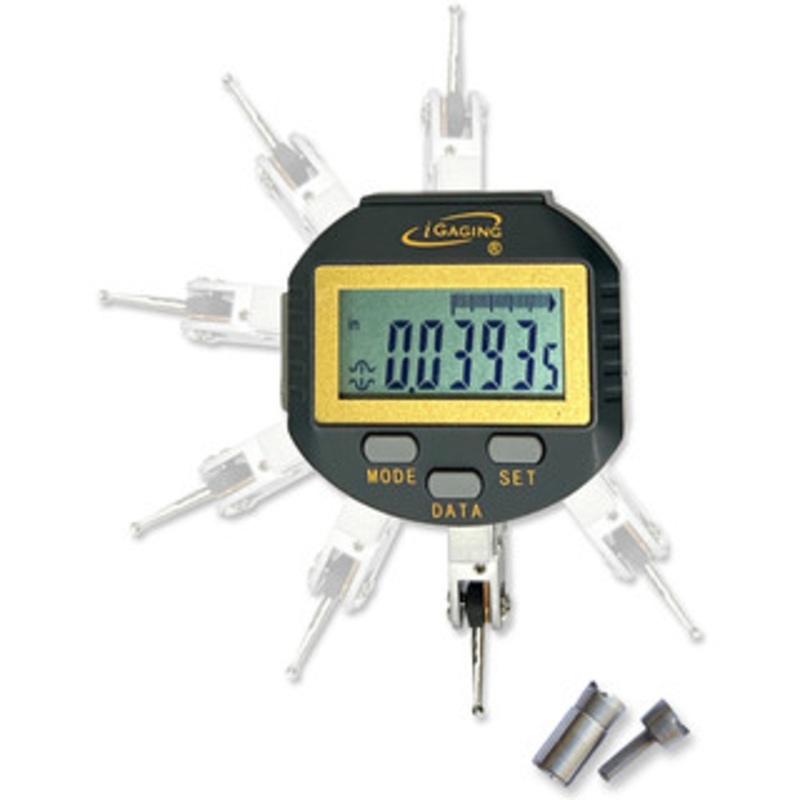 iGaging iP67 Electronic Digital Test Indicator, 0.030/0.75mm – 35-A67-T30