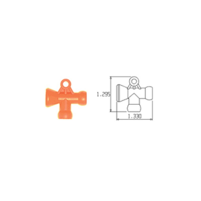 Loc-Line T Fittings 1/4 – 49436