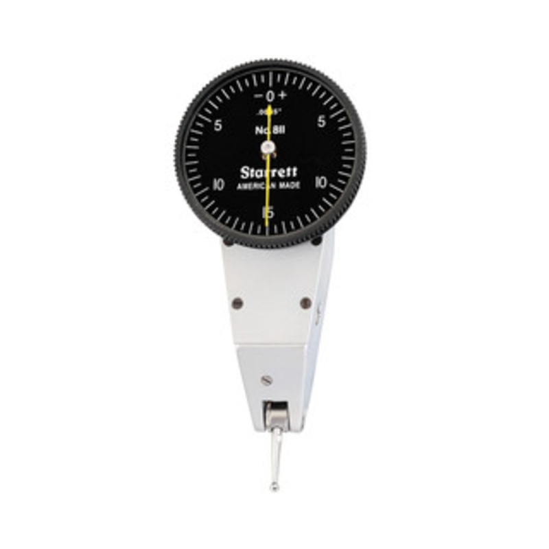 Starrett Dial Test Indicator with Swivel Head, Attachments, Black, EDP 63261 – B811-5CZ