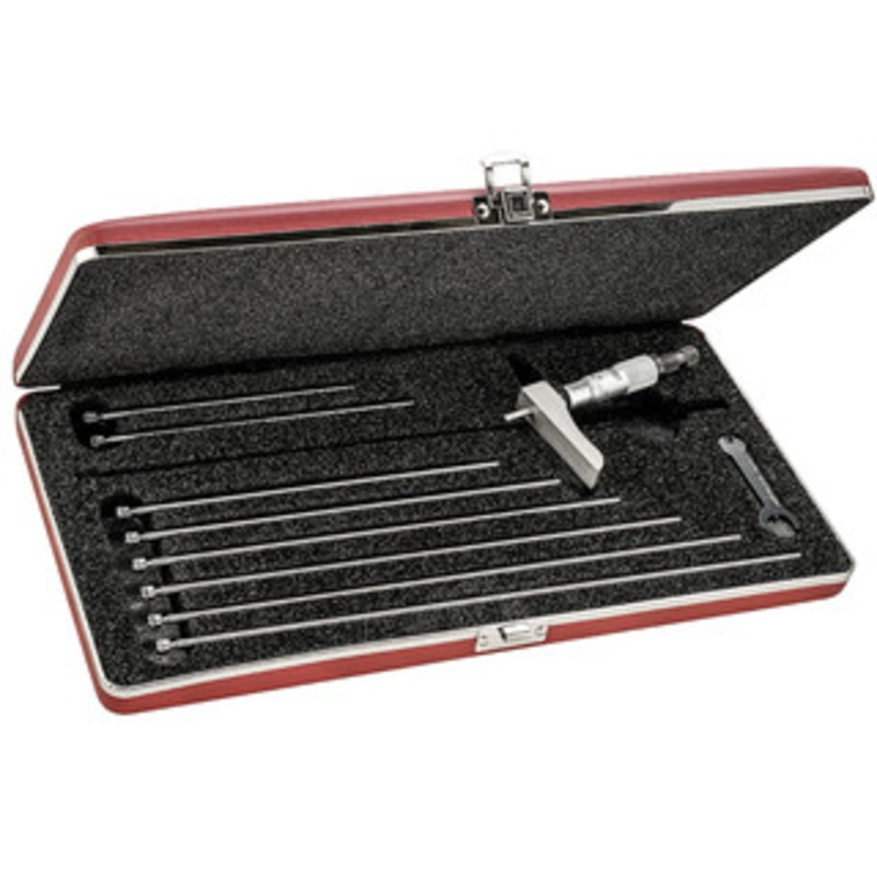 Starrett Half Base Ratchet Thimble Micrometer Depth Gage, EDP# 52175 – 443Z-9RL