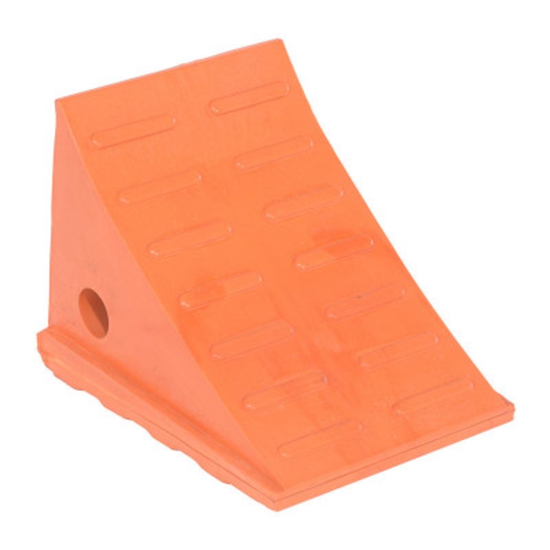 Wheel Chock, 7-1/2 x 6-9/10 x 8-1/2in Tire, Depth, 35in