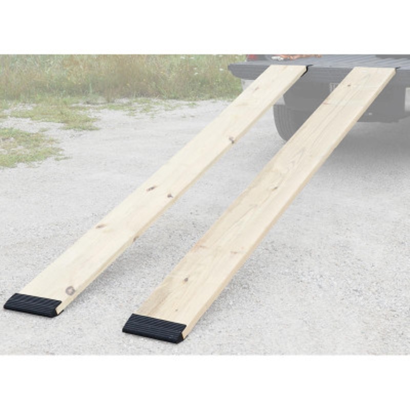 Wooden Ramp Kit, 4-1/4in x 11-1/4in x 3in, Black