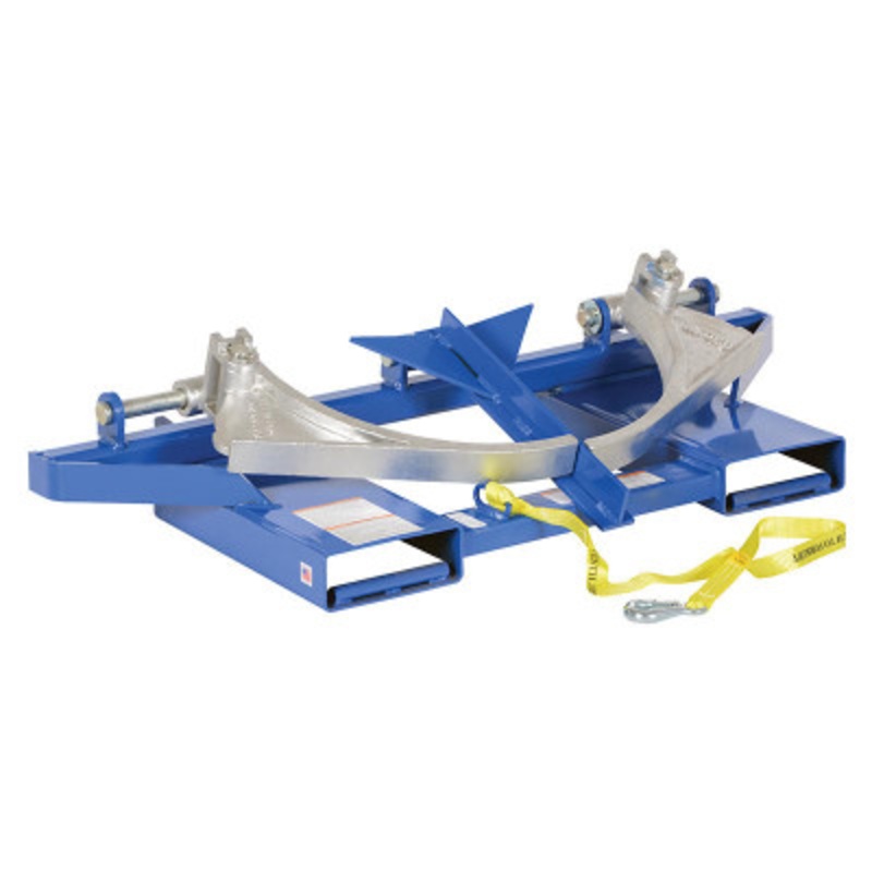 Adjustable Double Drum Gripper 35 x 45 x 7-1/2in 1500lb, Blue