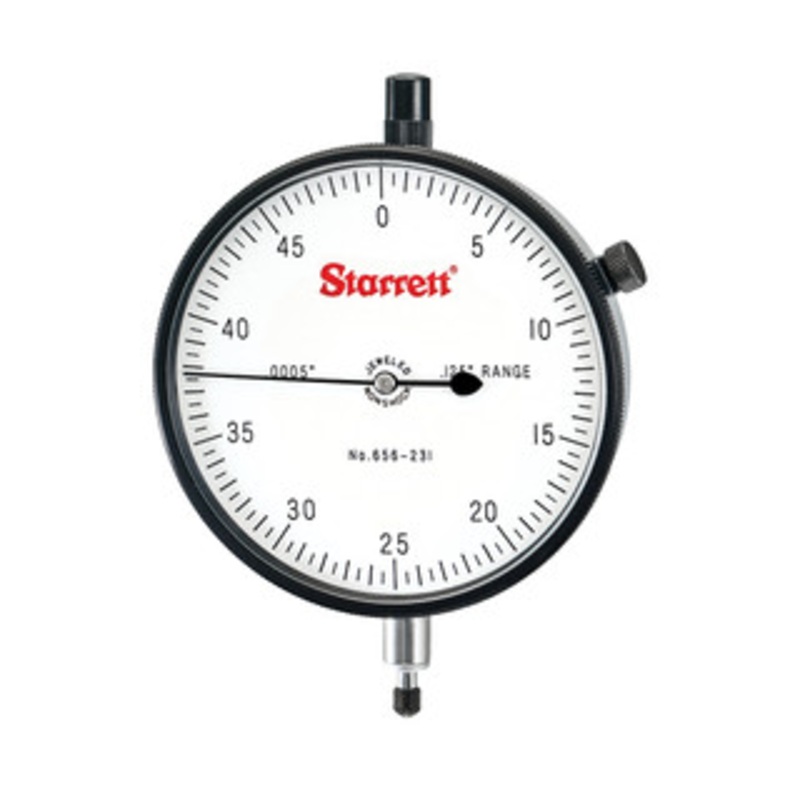 Starrett 656 Series Dial Indicator, EDP 53703 – 656-231J