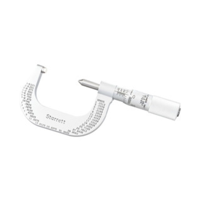 Starrett Screw Thread Micrometer, 1-2, EDP 56166 – 585BP