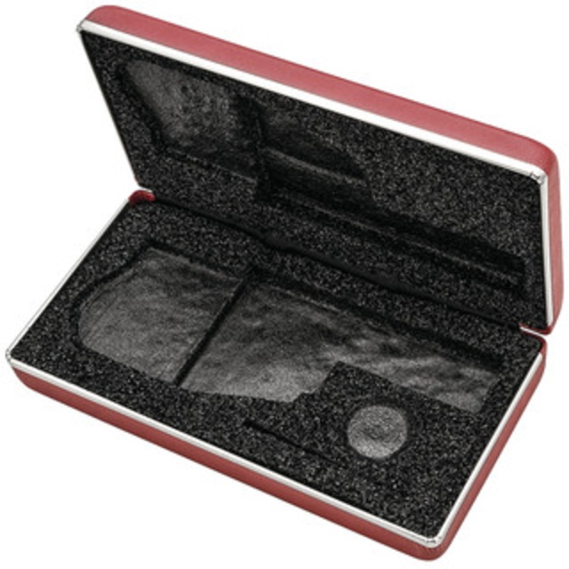 Starrett Steel/Vinyl Deluxe Padded Micrometer Case, Fits 0-1 (25 mm), EDP 63874 – 949-1
