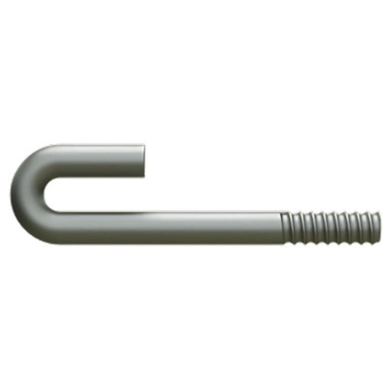 3in D1J Hook Bolts, 2in NC Thread, 1/2in Diameter x 1-1/2in End
