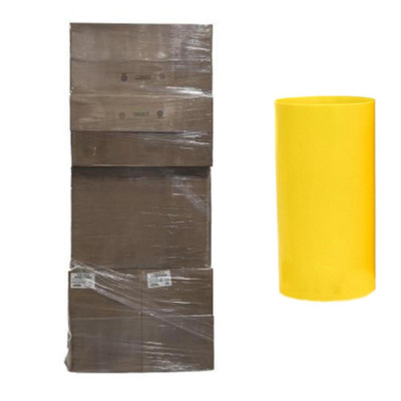 6×12 Concrete Cylinder Molds, Yellow (Pallet, 36/Case, 360 Molds)
