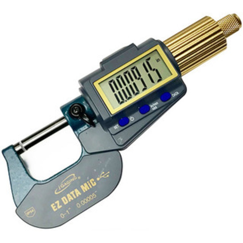 iGaging X-Large Display Electronic Bluetooth Capable Micrometer 0-1/0-25mm Range – 35-054-U01