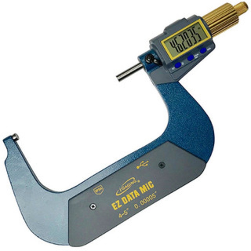 iGaging X-Large Display Electronic Bluetooth Capable Micrometer 4-5/100-125mm Range – 35-054-U05