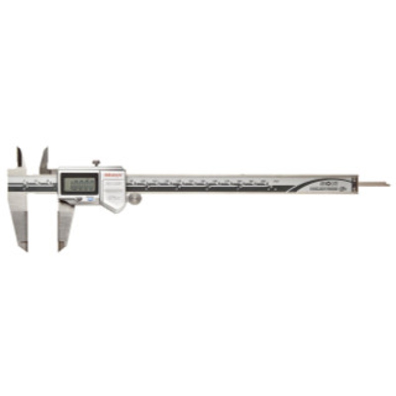 Mitutoyo Absolute Coolant Proof Electronic Caliper, 0-8 w/ Carbide-tipped jaws for OD measurement – 500-732-20