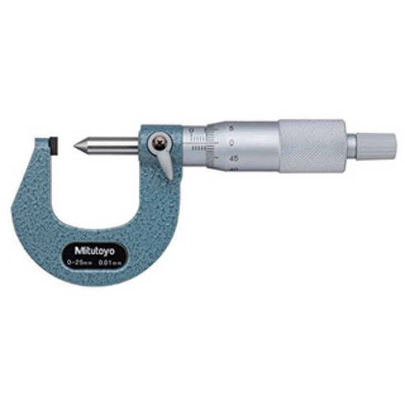 Mitutoyo Crimp Height Type Mechanical Micrometer, 0-25mm – 112-401