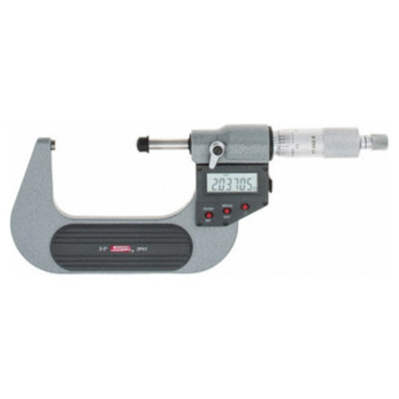 SPI IP65 Absolute Electronic Outside Micrometer, 2-3/50-75mm – 17-842-6