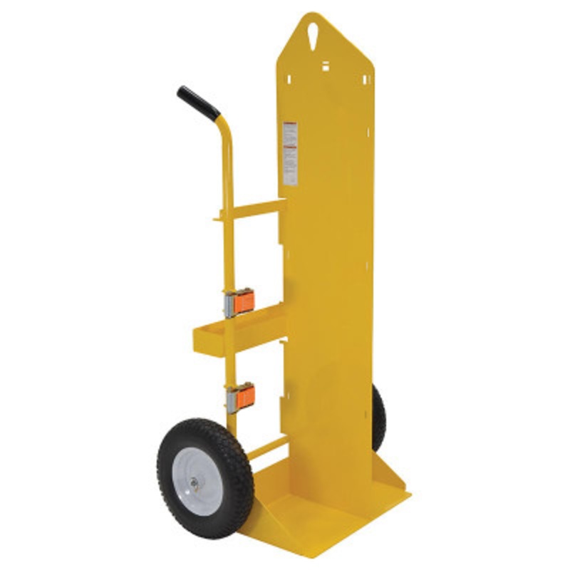 Torch Cart, Foam Filled Wheels, 22-13/16 x 34-1/2 x 66-3/8in