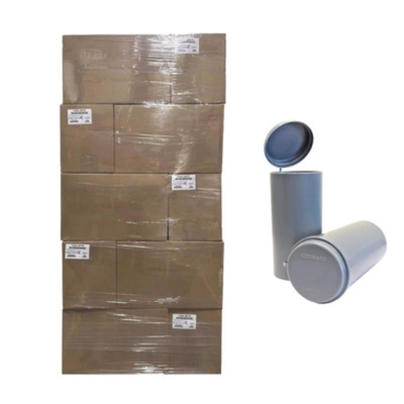 4×8 Concrete Cylinder Molds, Grey (Pallet, 30/Case, 280 Cylinders)