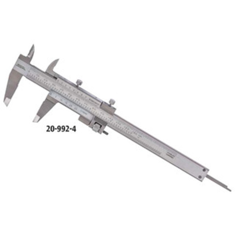 SPI Vernier Caliper, Double Set Screw w/ Fine Adjustment Style, 0-11.2/0-280mm – 20-994-0