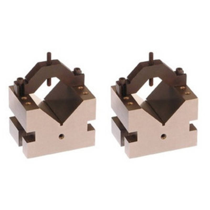 Suburban Precision Steel V-Blocks (Pair), SineSet Compatible, 60 degree, 3 x 4 x 3 – VB-604-M-S1
