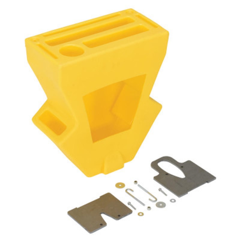 Virgin LDPE Crown Pallet Truck Caddy 7-3/4 x 16-1/4 x 18-5/8in