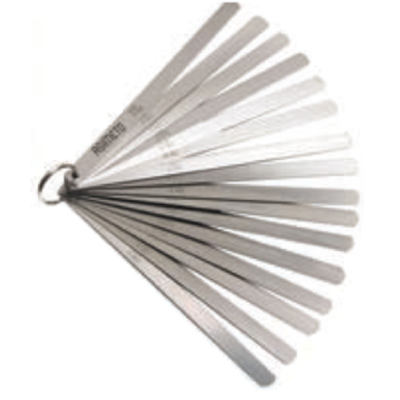 Asimeto Thickness Gage, 26 Leaves, Range: .002 to .035 – 7605301