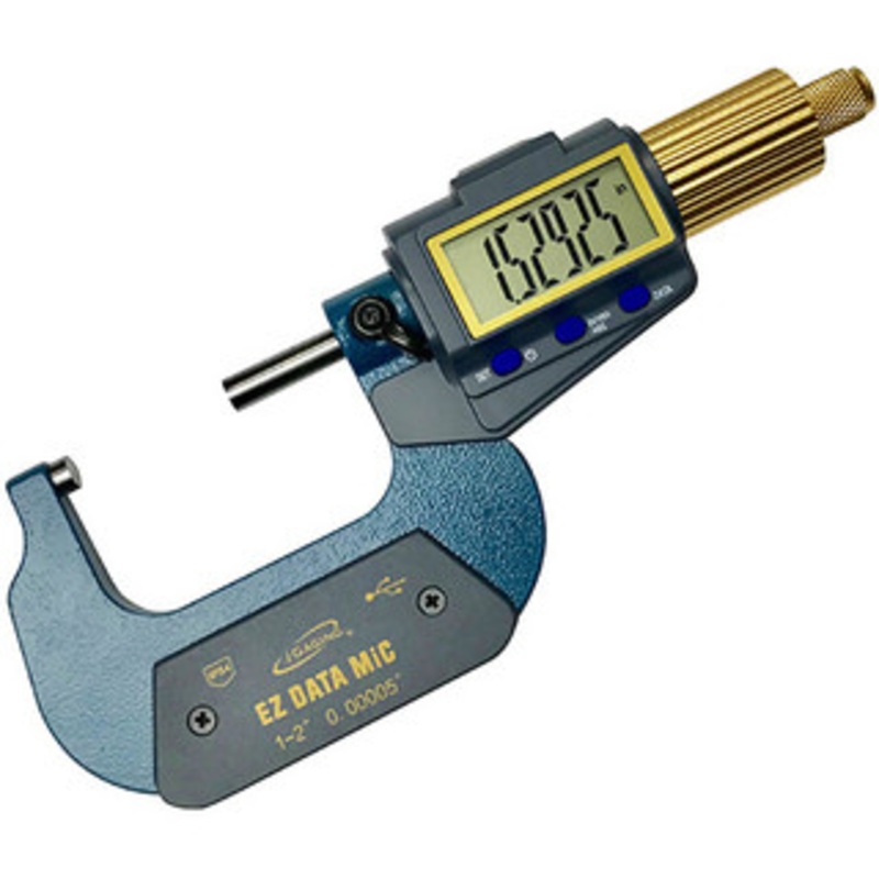 iGaging X-Large Display Electronic Bluetooth Capable Micrometer 1-2/25-50mm Range – 35-054-U02